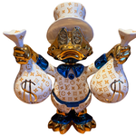 Dagobert Duck sculptuur, Lior24